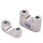 Lenkerklemmen Riser für Lenker 28mm Aluminium 60/40mm Dirtbike Pitbike ATV Quad