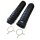 Motorrad Faltenbalg Satz 200x30 Staubkappen Gummi Manschetten schwarz universal