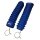Motorrad Faltenbalg Satz 200x30 Staubkappen Gummi Manschetten blau universal