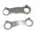 Up Side Down Gabel Set 530mm blau für Dirt Bike Mini  Pocket Cross Mini Bike