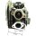 Zylinderkopf Set Lifan 125 ccm mit Deckeln silber Pit Bike Dirt Bike Monkey