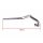 Auspuff Set Auspuffanlage Alu Topf 50 - 150 ccm 4-Takt silber Dirtbike Pitbike