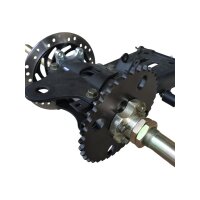 Schwinge Hinterachse Kettenrad Bremsscheibe 880mm ATV Quad Jinling 250ccm DIY