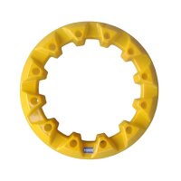 Felgenring Radzierblende Felgenkranz Gelb 4X für 8 Zoll Quadfelgen ATV HMParts