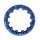 Felgenring Radzierblende Felgenkranz Blau 4X für 8 Zoll Quadfelgen ATV HMParts