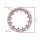 Felgenring Radzierblende Felgenkranz Blau 4X für 8 Zoll Quadfelgen ATV HMParts