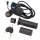 Gasgriff Dreh-Gasgriff 12V - 99V 5-Pin mit Zündschloss & Display E-Scooter E-Bike