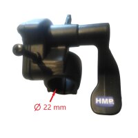 Daumengas Gashebel 22mm mit Gaszug 88cm Quad