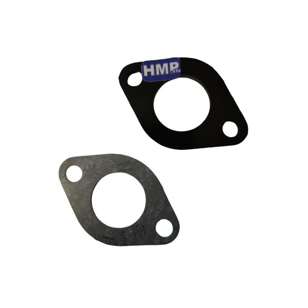 Dichtung Ansaugstutzen Vergaserplatte Isolator 22mm mit Papierdichtung