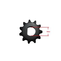 Ritzel 11 Zähne 25H 10mm für Elektromotor E-Scooter Elektroroller GoPed