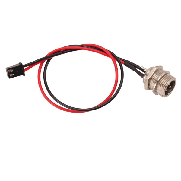 Anschluss Kupplung Buchse für Ladegerät Stecker 9mm 3-polig