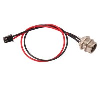 Anschluss Kupplung Buchse für Ladegerät Stecker 9mm 3-polig