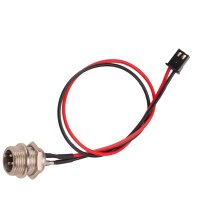Anschluss Kupplung Buchse für Ladegerät Stecker 9mm 3-polig