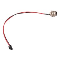 Anschluss Kupplung Buchse für Ladegerät Stecker 9mm 3-polig