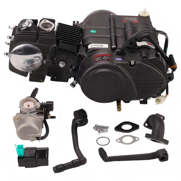 Motor Set Ducar 125 ccm Set 1N234 Kick & E-Start unten Pit Bike HMParts