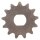 Ritzel 25H 13 Zähne 3mm dick 10mm Welle für Elektromotor