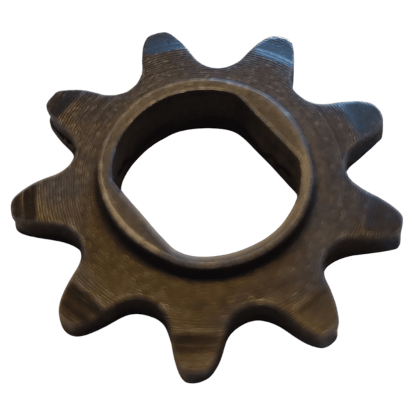 Ritzel 25H 9 Zähne 3mm dick 10mm Welle für Elektromotor