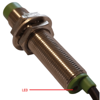 Tachosensor passiv 62/12mm 3-polig mit Kontroll-LED