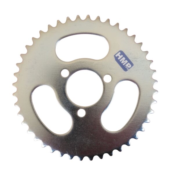 Kettenrad Ritzel T8F 44 Zähne 3-Loch für 8 Zoll Felgen Dirt Bike Mini Cross