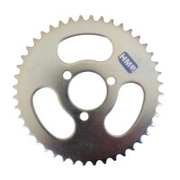 Kettenrad Ritzel T8F 44 Zähne 3-Loch für 8 Zoll Felgen Dirt Bike Mini Cross