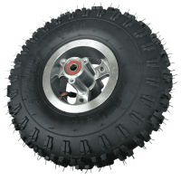 Komplettrad 2x Reifen Felge Schlauch 4.10-4 Mini ATV Quad 50 ccm 2-Takt