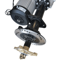 Hinterachse 880mm mit E - Motor 48V 1000W Differenzial Set ATV Quad Eigenbau
