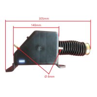 Luftfilterkasten Luftfilter 43mm mit Unterdruckanschluß für GY6 200 - 250ccm