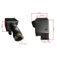 Luftfilterkasten Luftfilter 43mm mit Unterdruckanschluß für GY6 200 - 250ccm