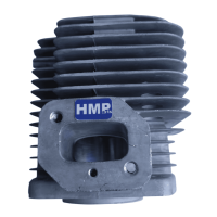 Zylinder Set 63ccm 48mm IE48F-2 2-Takt China Kart Cart Erdbohrer Gartengerät Wasserpumpe