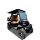 2+2 Sitzer Golfcart mit Straßenzulassung schwarz, 4.0KW, 48V