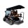 2+2 Sitzer Golfcart mit Straßenzulassung schwarz, 5.0KW, 48V
