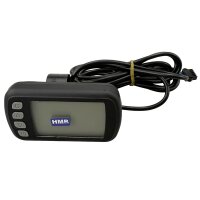 Multifunktions LCD Display 48V mit 3 Tastenbedienung