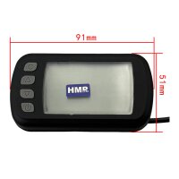 Multifunktions LCD Display 48V mit 3 Tastenbedienung