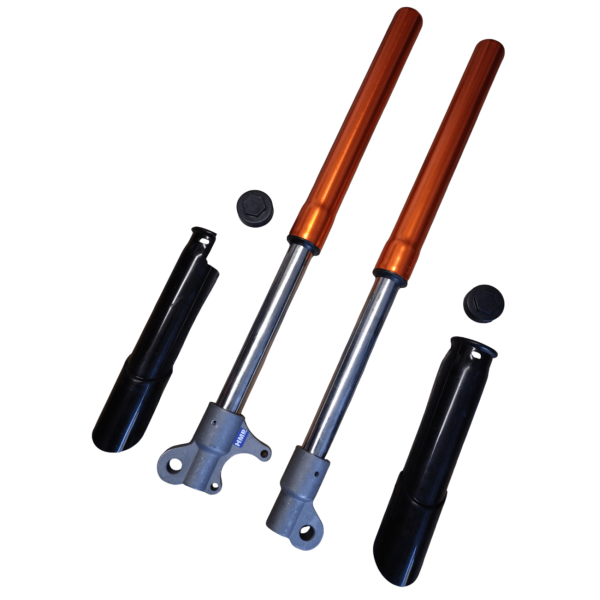 Up Side Down Standrohr I Tauchrohr Set 530mm orange