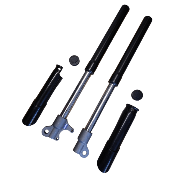 Up Side Down Standrohr I Tauchrohr Set 530mm schwarz