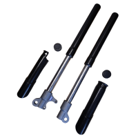 Up Side Down Standrohr I Tauchrohr Set 530mm schwarz