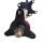 Hinterachsen Set 650mm mit Halter & Adaptern 50 - 125ccm