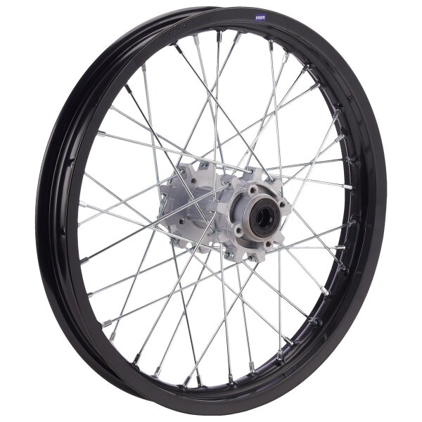 Alu Felge eloxiert 17 Zoll 1.85 hinten schwarz 15mm XB31 Typ 31