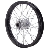 Alu Felge eloxiert 17 Zoll 1.85 hinten schwarz 15mm XB31 Typ 31