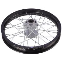 Alu Felge eloxiert 17 Zoll 1.85 hinten schwarz 15mm XB31 Typ 31