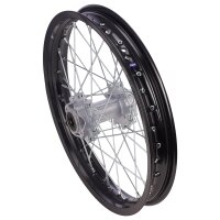 Alu Felge eloxiert 17 Zoll 1.85 hinten schwarz 15mm XB31 Typ 31