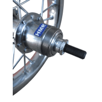 Felge Speichenfelge 8 Zoll hinten chrom für Elektro Mini Cross I E-Dirtbike