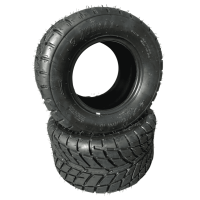 2x Reifen 20x10-10 (250/45-10) 44F 4PR JUNKAI ATV Quad Rasentraktor Aufsitzmäher