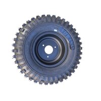 Kompletträder Felge Reifen 7 Zoll 16x8-7 Rasenprofil schwarz Quad Kinderquad