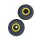 Kompletträder Felge Reifen 7 Zoll 16x8-7 Rasenprofil schwarz Quad Kinderquad