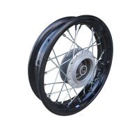Stahl Felge Trommelbremse 12 Zoll 1.85x12 vorne schwarz...