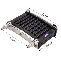 Performance Ölkühler Set schwarz Dirt Bike Pit Bike ATV