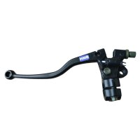 Bremshebel rechts mechanisch mit Spiegelhalter Lenker 22mm schwarz