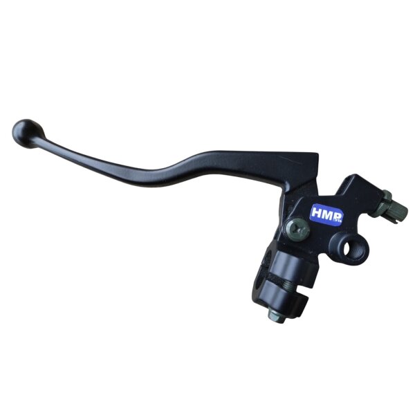 Bremshebel links mechanisch mit Spiegelhalter Lenker 22mm schwarz