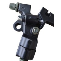 Bremshebel links mechanisch mit Spiegelhalter Lenker 22mm schwarz
